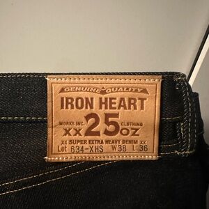 Ironheart 25 oz 634-XHS Selvedge Denim